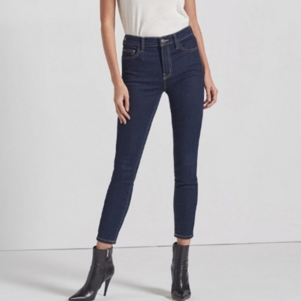 Current Elliott High Waist Stilleto Jeans